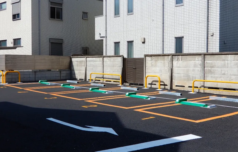 車でお越しの場合の写真